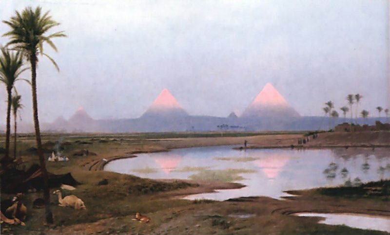 Jean-Leon Gerome Arab Encampment